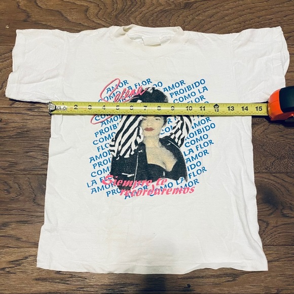 Vintage Selena Youth Kids shirt Size Small/medium Single Stitch Rare Unique - Picture 5 of 6